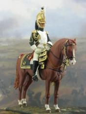 Painted Tin Toy Soldier Officer Royal Dragoon Regiment #1 54mm 1//32